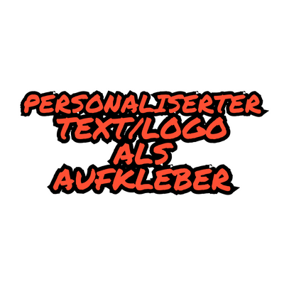 Personalisiertes Textlogo Aufkleber-Set: Ideal für Musiker, Drum-Kit Customization