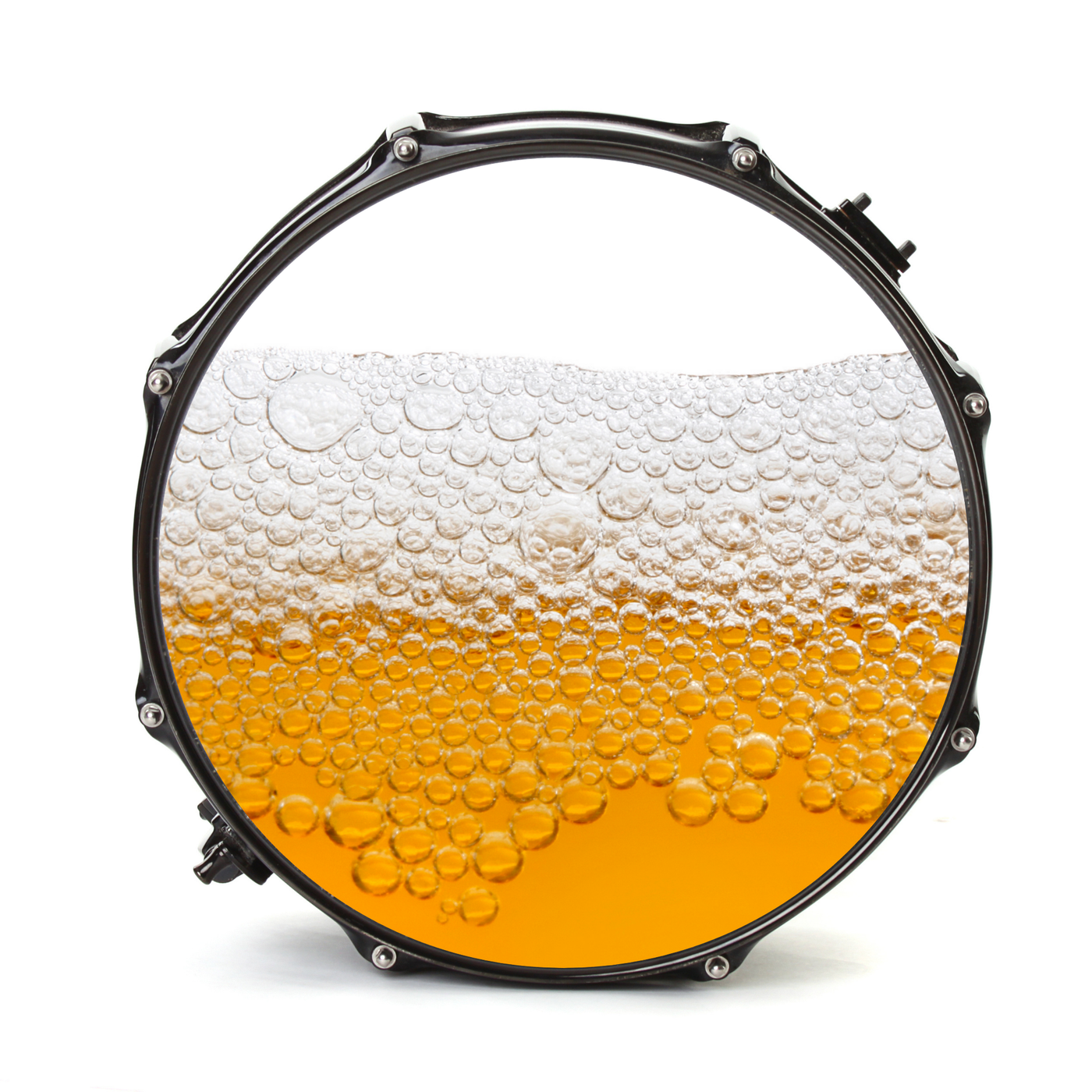 Bassdrumfell-Aufkleber mit Beer-Design